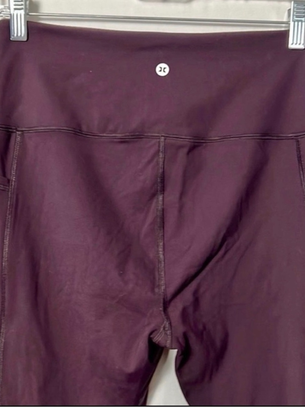 RBX Purple High Waisted Crop Leggings Size XL - Picture 4 of 5